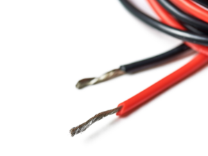 Black and red aluminum wiring