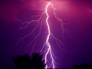 Bolt of lightning